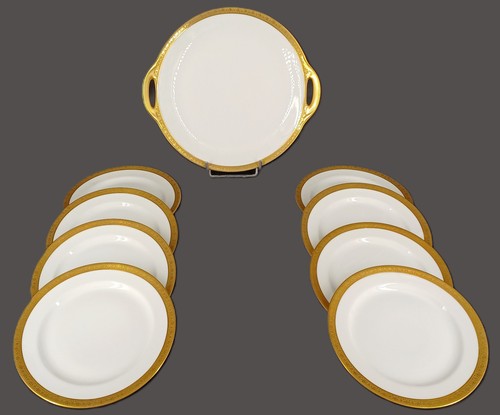 Superbe service dessert - service, à