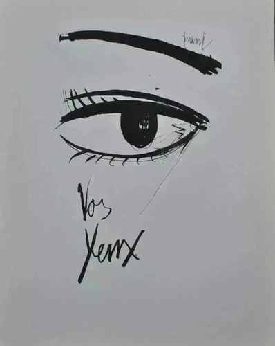 Bernard buffet gravure signée - bernard,