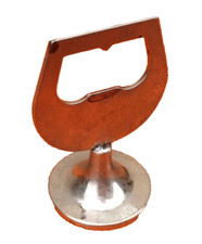 Années 1950 Décapsuleur de Table / Bureau Socle Pied tulipe Métal chromé...