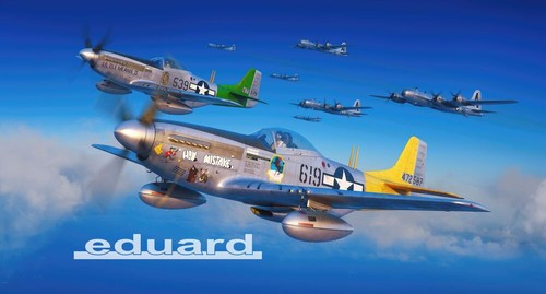 Eduard 51d mustang avions - 2,