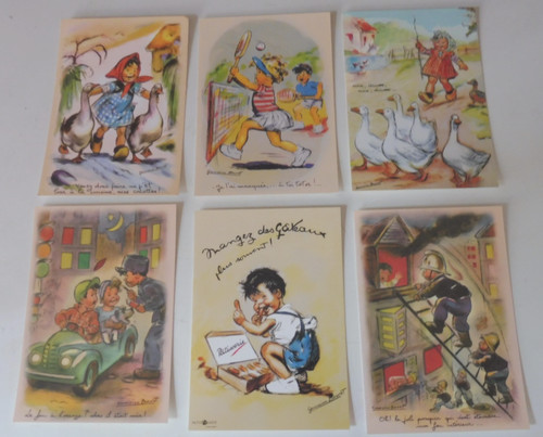 Germaine bouret cartes - bouret,, 6