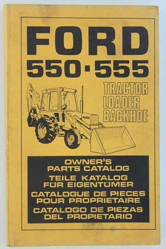 Parts catalog tractor ford 550 - catalog,