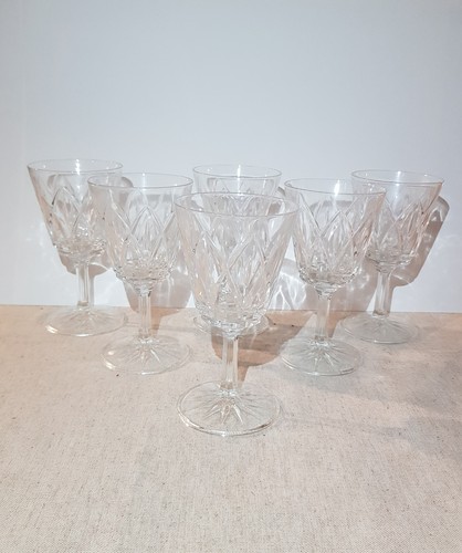 Lot verres pied - verres, vin