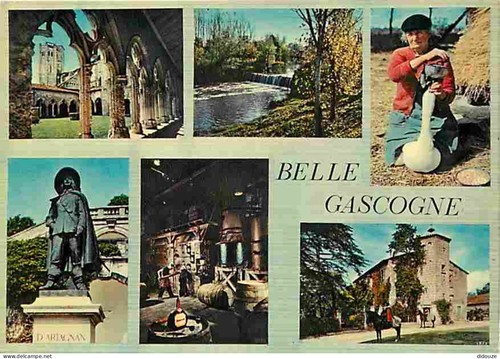 Carte postale gers - -,