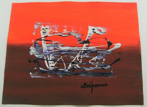 Tableau peinture acrylique