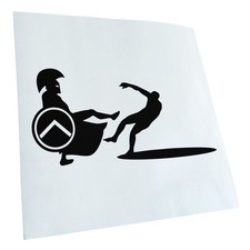 Autocollant Spartan Sparta Guerrier II Autocollant Pour Voiture Vélo Camion