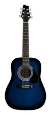 Stagg 1/2 Enfants Guitare Western Bleu