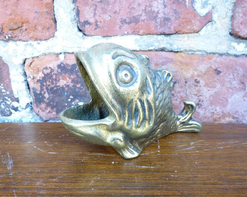 Sculpture vintage laiton - en,
