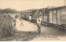 MIKICP8-027- CONGO BELGE CHEMIN DE FER A MATADI A KINSHASSA