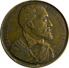 Charles Quint Medal by Adolphe Christian Jouvenel 04865)