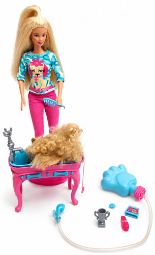 Barbie stylin pup - pup, 2002