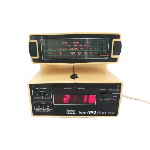 Radio reveil space age - radio,