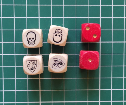 Heroquest dés dice - heroquest, /
