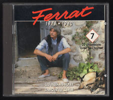 CD ★ Jean Ferrat 1979 - 1980 (Volume 7) ★ Album 22 titres DISQUES TEMEY 1988