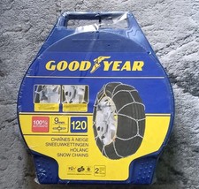 Goodyear Jeu De Chaines A Neige Tension 100 % automatique 9 MM N°120 croisillons