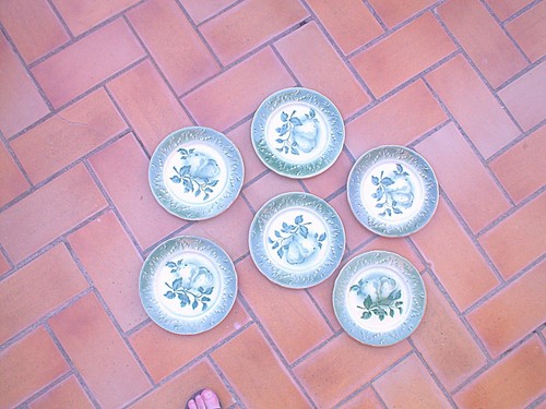 Assiettes dessert luneville - 6,
