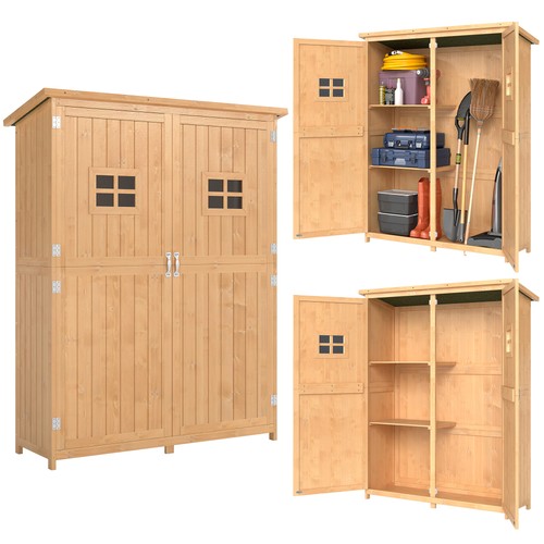 Outsunny armoire jardin - armoire,