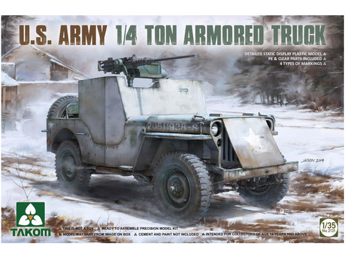 Takom army willys - u.s., jeep