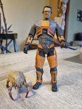half life 2 dr gordon freeman neca,occasion incomplet