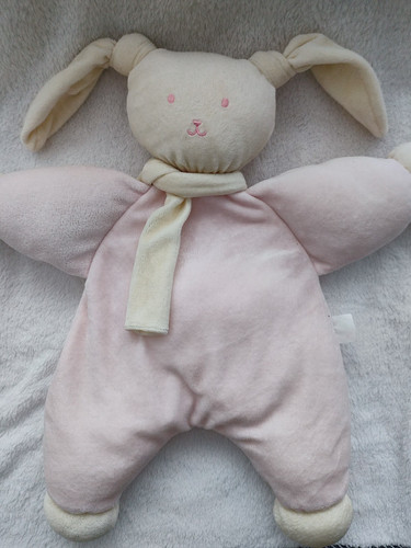Geant corolle lapin doudou - lapin,