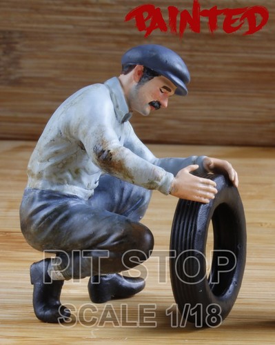Mécanicien pit stop - stop, painted