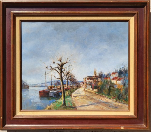 Conflans ste honorine - honorine, huile
