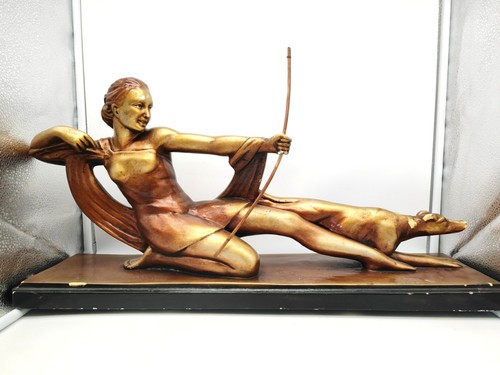 Grande sculpture art déco - grande,
