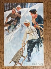 (sports d'hiver, luge) Ernst