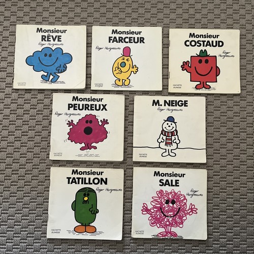 Lot livres monsieur madame - livres,