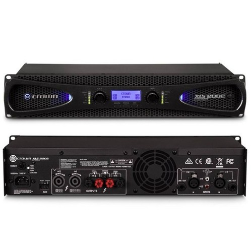 Crown xls2002 channel class - crown, 2-channel