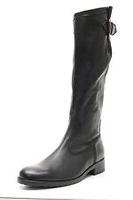  $ 339.95 GABOR WOMEN BOOTS BLACK LEATHER RIDING SHOES SIZE 7