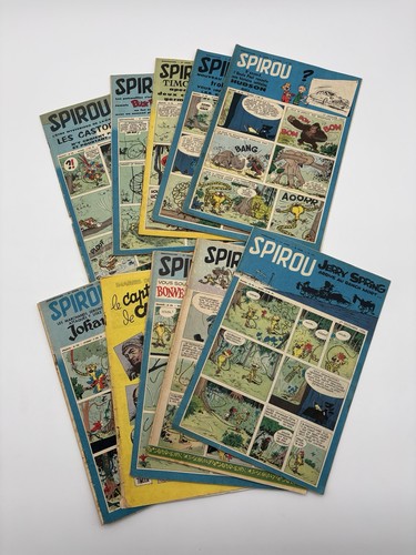 Lot magazines spirou 1957 - lot,