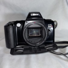 Canon EOS Rebel X Black Self-Timer Auto Focus Digital SLR Camera With Strap