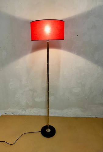Lampadaire jacques adnet - lampadaire,
