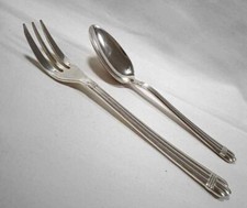 Ensemble de cuillères à fourchette Christofle Aria couverts argentés