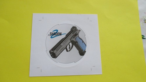 Autocollant pistolet - autocollant,