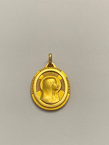 Ancien pendentif baptème - pendentif, en