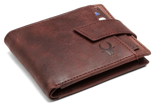 Nouveau cuir marron homme - nouveau,