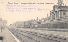 Belgium - RONSE Renaix (O. Vl.) The Station (Inside View)