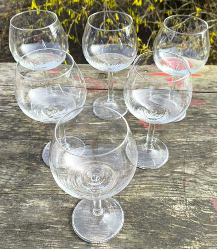 Verres vin ballons sur - vin,