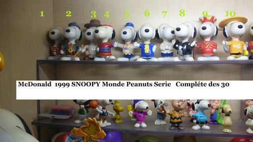 Snoopy world figurines - figurines,