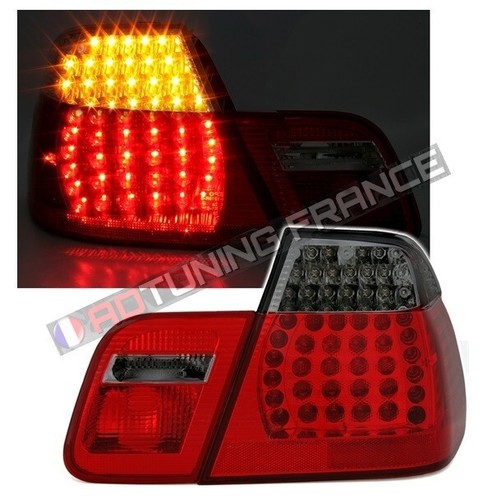Feux arriere led rouge et - arriere,