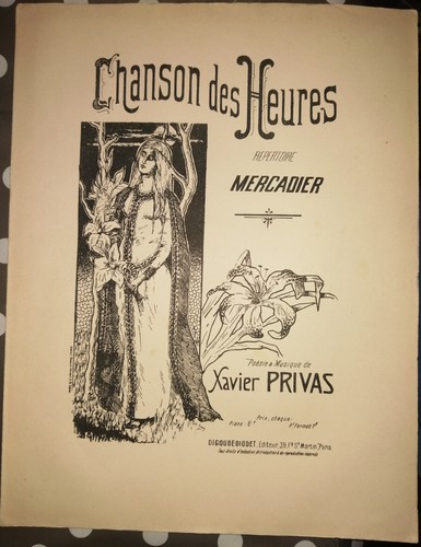 Xavier privas chanson des - xavier, –