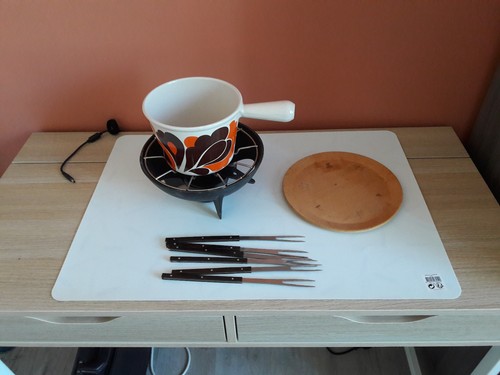 Service fondue creuset - service,