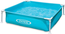 Piscine Mini Cadre Bleue Acier