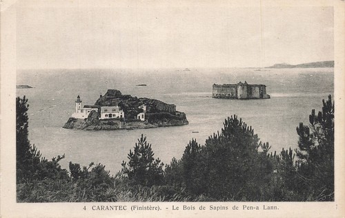 Carantec bois de - carantec, le