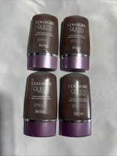 Covergirl Queen Collection Natural Hue Liquid Makeup Q755 TRUE EBONY 4 Pack