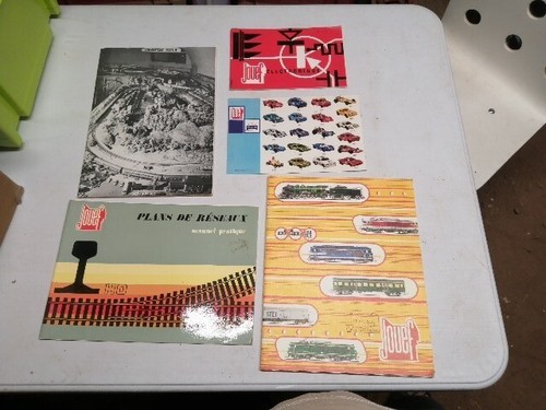 Lot catalogue jouef - de, 1974