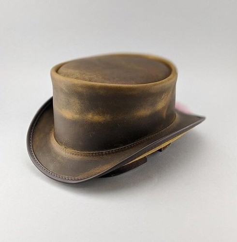 Chapeau haut forme cuir - forme,