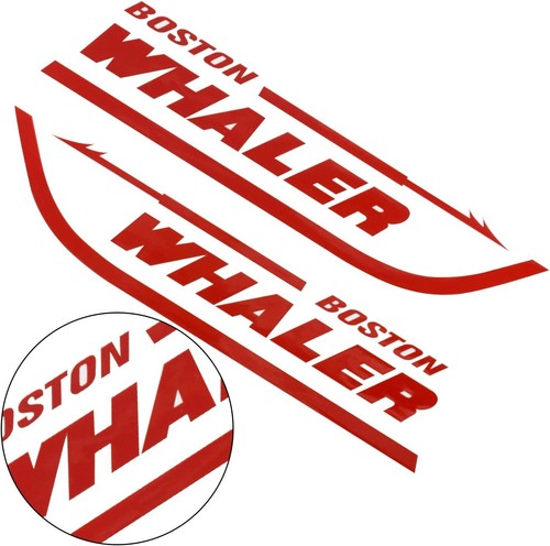 2pc boston whaler sticker - boston,